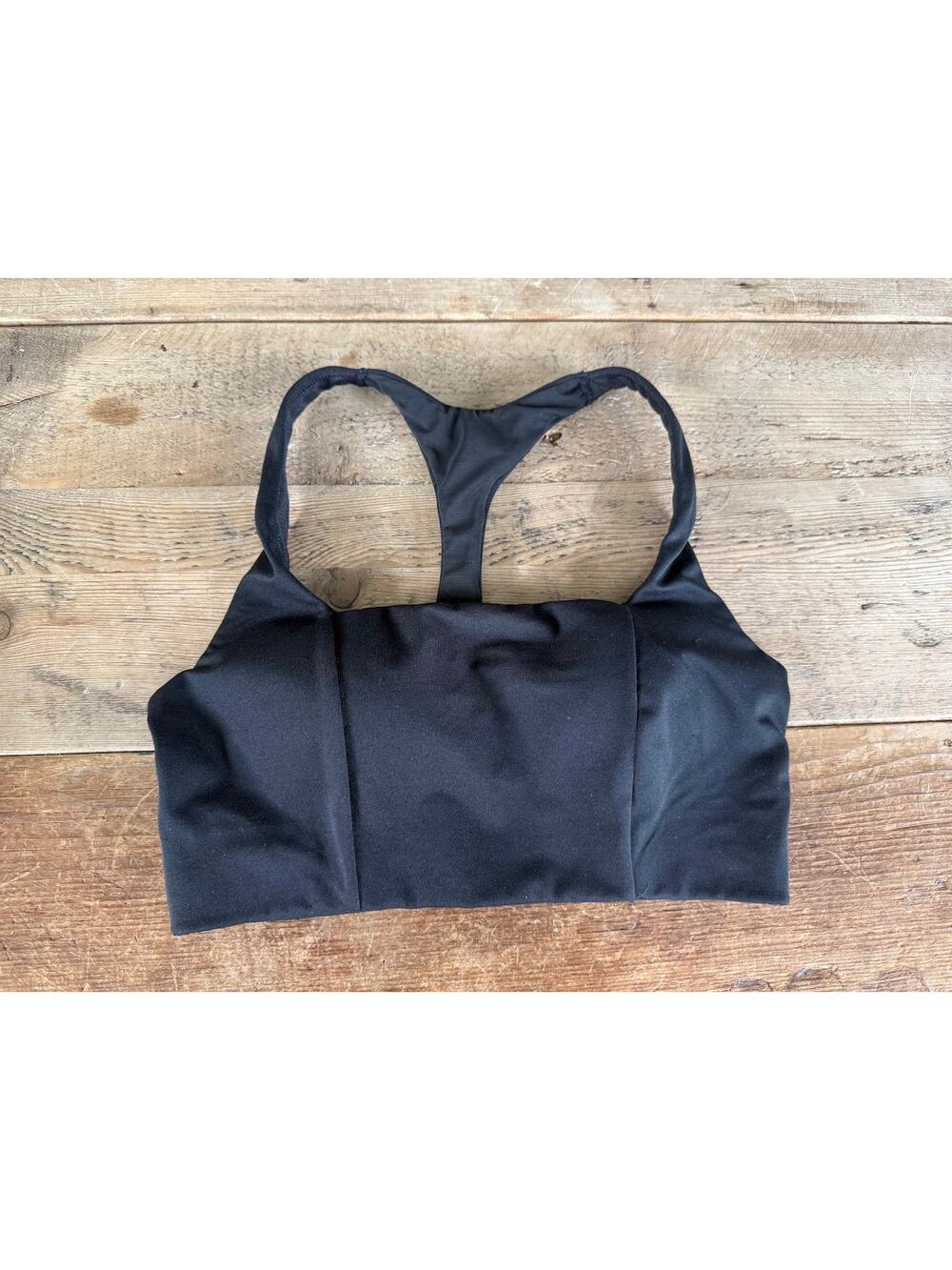 VSX Victoria's Secret Black 32C Lightweight Racerback Sport Bra
